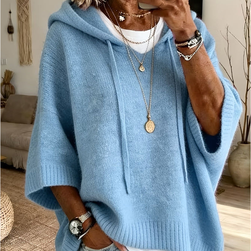 【S-5XL】💖Retro stílusú, laza szabású, kapucnis pulóver