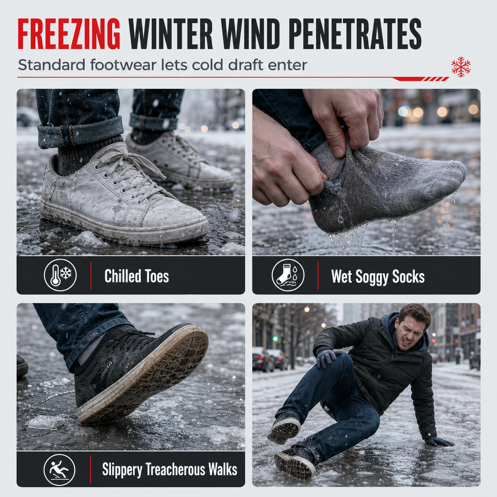 【EU 36-45】❄️Női téli magas szárú hótalpú csizma