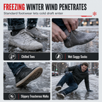 【EU 36-45】❄️Női téli magas szárú hótalpú csizma