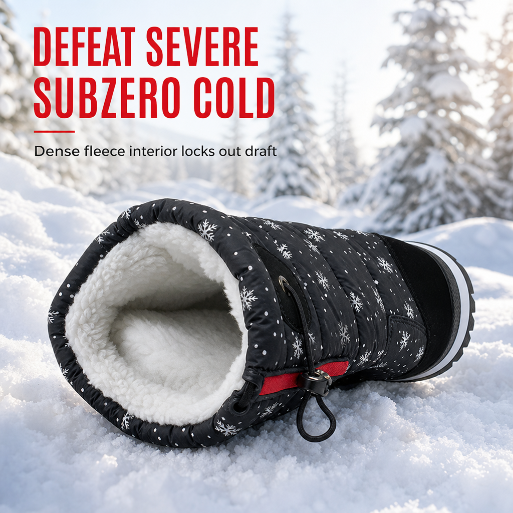 【EU 36-45】❄️Női téli magas szárú hótalpú csizma